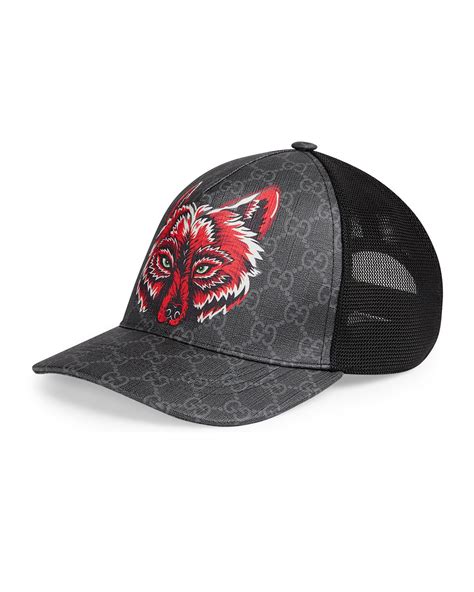 gucci wolf hat|gucci hats for men.